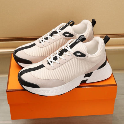 HM HUGO SNEAKER BLACK AND CREAMY WHITE WEAVE