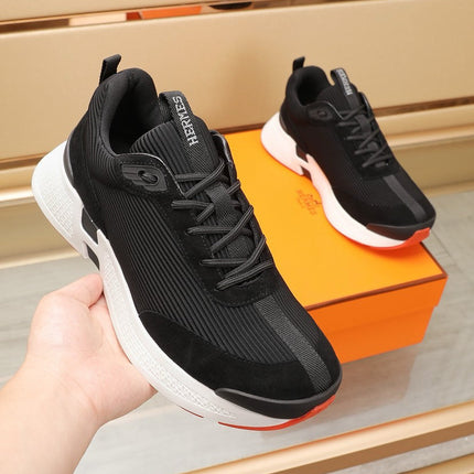 HM HUGO SNEAKER BLACK AND WHITE WEAVE