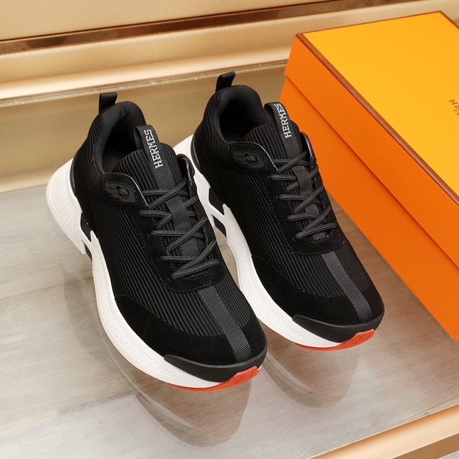 HM HUGO SNEAKER BLACK AND WHITE WEAVE