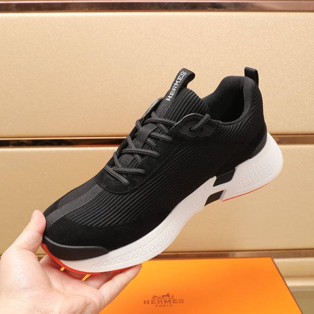 HM HUGO SNEAKER BLACK AND WHITE WEAVE