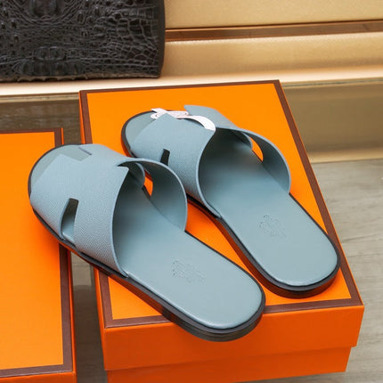 HM IZMIR SANDAL TEAL CALFSKIN