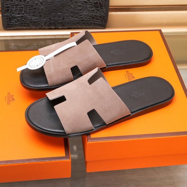 HM IZMIR SANDAL TAWNY SUEDE
