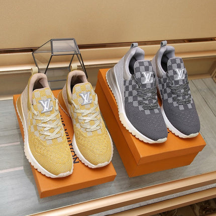SNEAKERS IN LIGHT YELLOW MESH BREATHABLE AND RUBBER