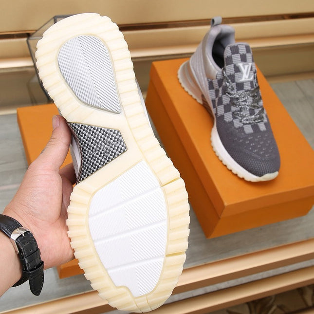 SNEAKERS IN SMOKE GREY MESH BREATHABLE AND RUBBER