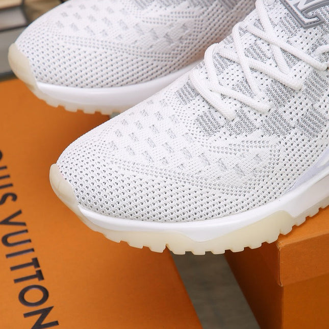 SNEAKERS IN WHITE MESH BREATHABLE AND RUBBER