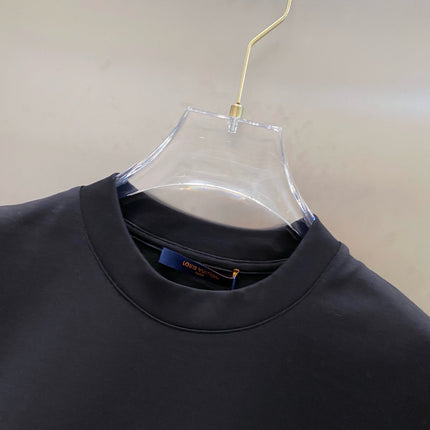 LV MONOGRAM T-SHIRT BLACK COTTON 238824
