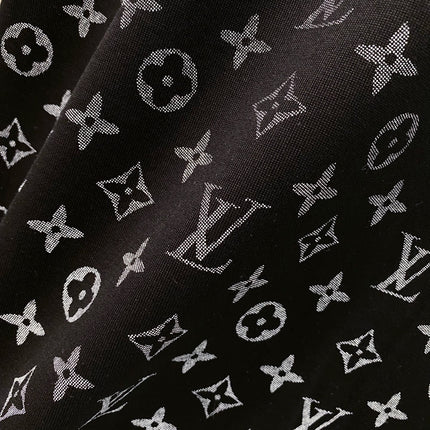 LV MONOGRAM T-SHIRT BLACK COTTON 238824