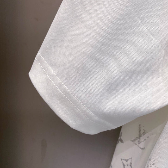 LV MONOGRAM T-SHIRT WHITE COTTON 238825