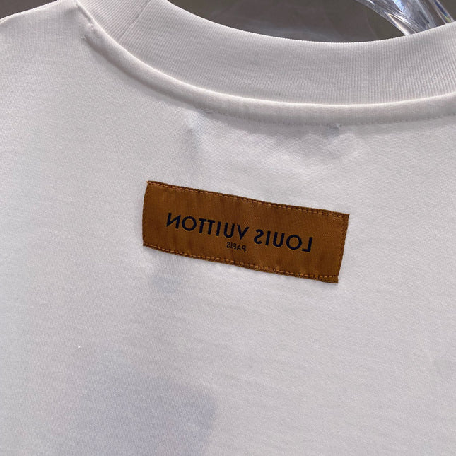 LV MONOGRAM T-SHIRT WHITE COTTON 238825