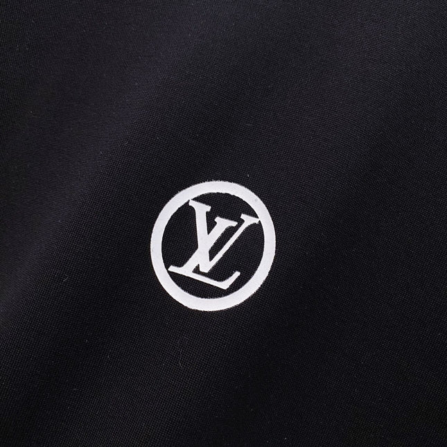 LV BASIC T-SHIRT IN BLACK COTTON 238827