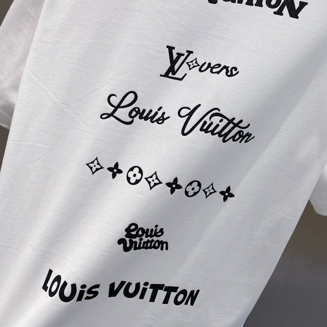 LV BASIC T-SHIRT IN WHITE COTTON 238828