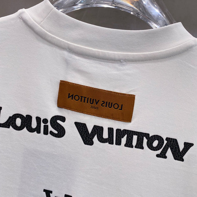 LV BASIC T-SHIRT IN WHITE COTTON 238828