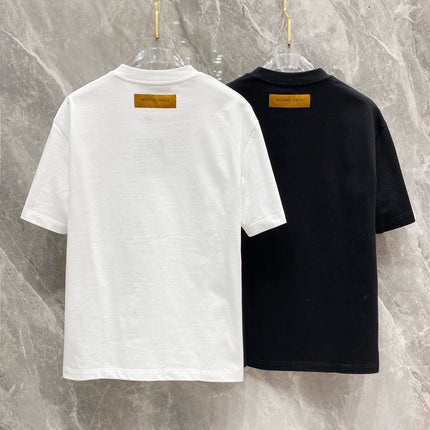 LV BLACK MONOGRAM COTTON T-SHIRT 239486