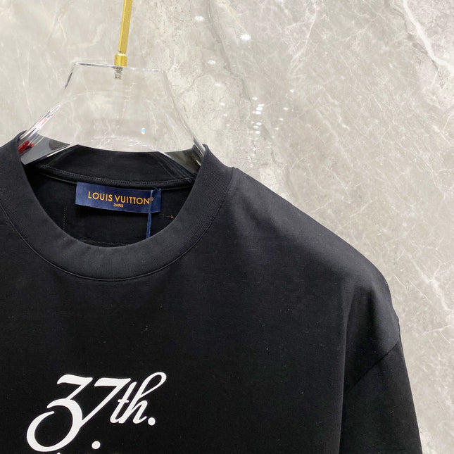 LV BLACK MONOGRAM COTTON T-SHIRT 239486