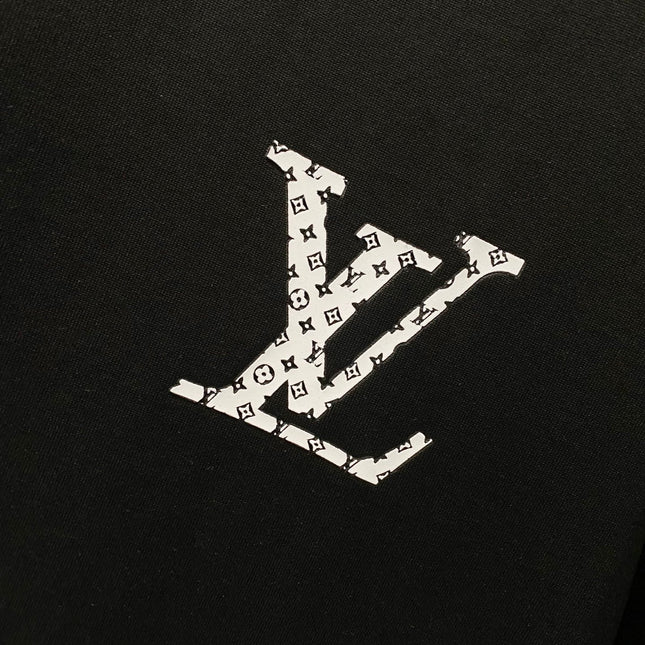 LV BLACK COTTON T-SHIRT 238839