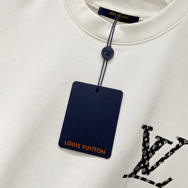 LV WHITE COTTON T-SHIRT 238840