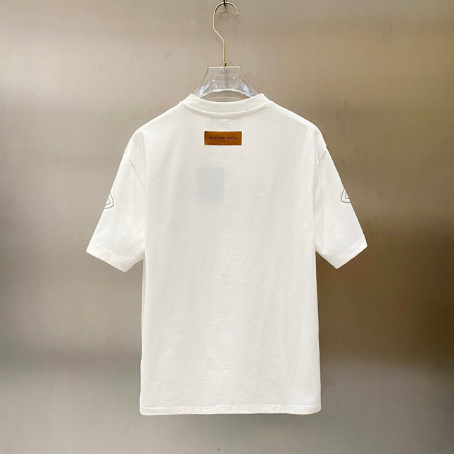 LV WHITE COTTON T-SHIRT 238846