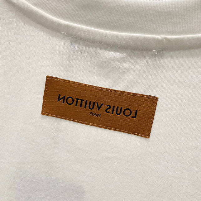 LV WHITE COTTON T-SHIRT 238846