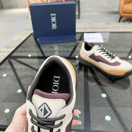 CD DEAN SNEAKER WHITE CALFSKIN