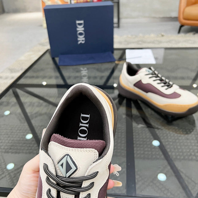 CD DEAN SNEAKER WHITE CALFSKIN