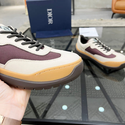 CD DEAN SNEAKER WHITE CALFSKIN