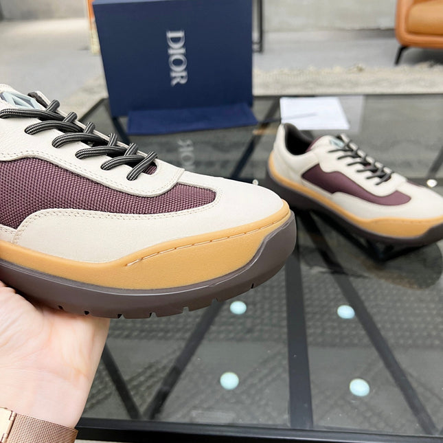 CD DEAN SNEAKER WHITE CALFSKIN