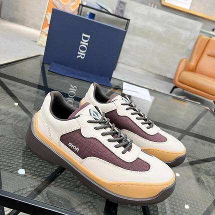 CD DEAN SNEAKER WHITE CALFSKIN
