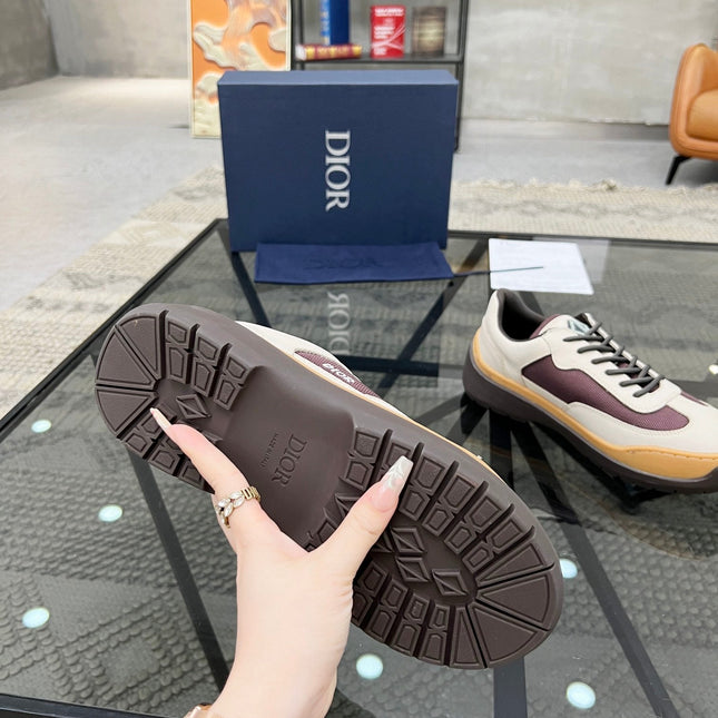 CD DEAN SNEAKER WHITE CALFSKIN