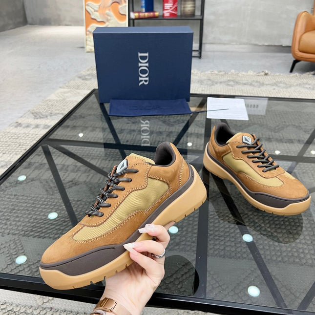 CD DEAN SNEAKER BRONZE CALFSKIN