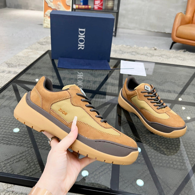 CD DEAN SNEAKER BRONZE CALFSKIN