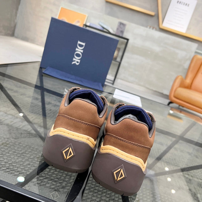 CD DEAN SNEAKER BROWN CALFSKIN