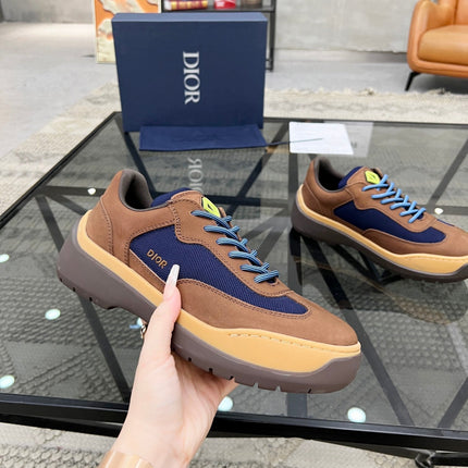 CD DEAN SNEAKER BROWN CALFSKIN