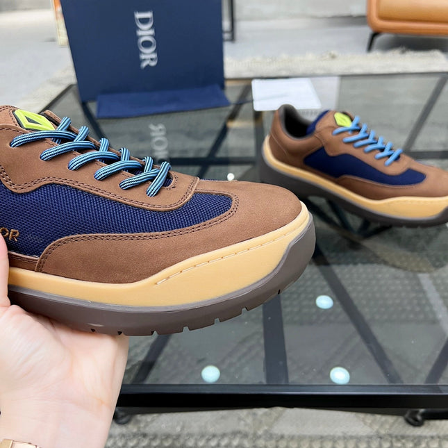 CD DEAN SNEAKER BROWN CALFSKIN