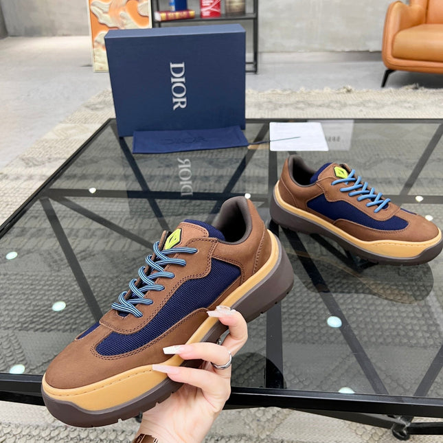 CD DEAN SNEAKER BROWN CALFSKIN