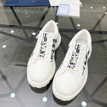 CD COMBAT DERBY SHOE WHITE CALFSKIN