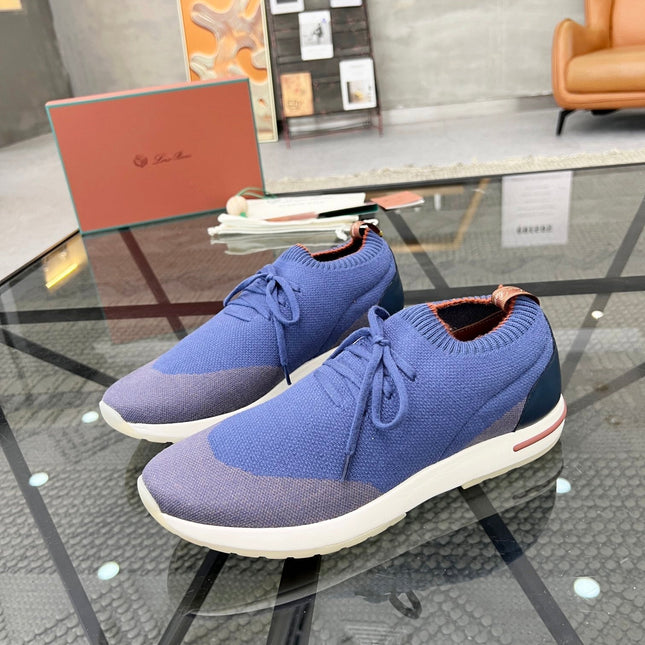 LP 360 LP FLEXY WALK SNEAKER BLUE AND GRAY WOOL