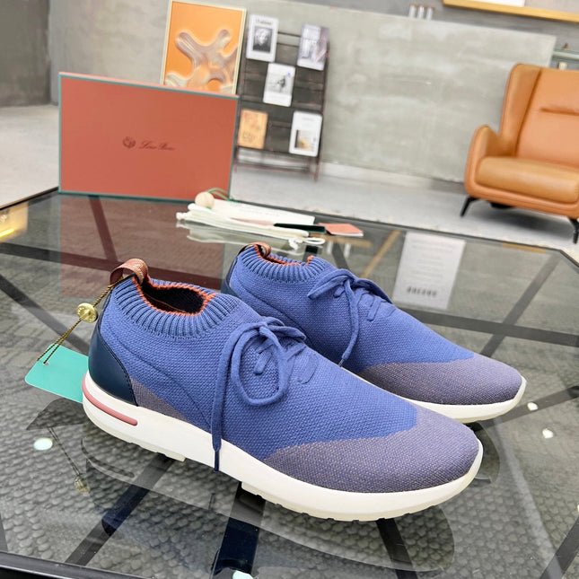 LP 360 LP FLEXY WALK SNEAKER BLUE AND GRAY WOOL
