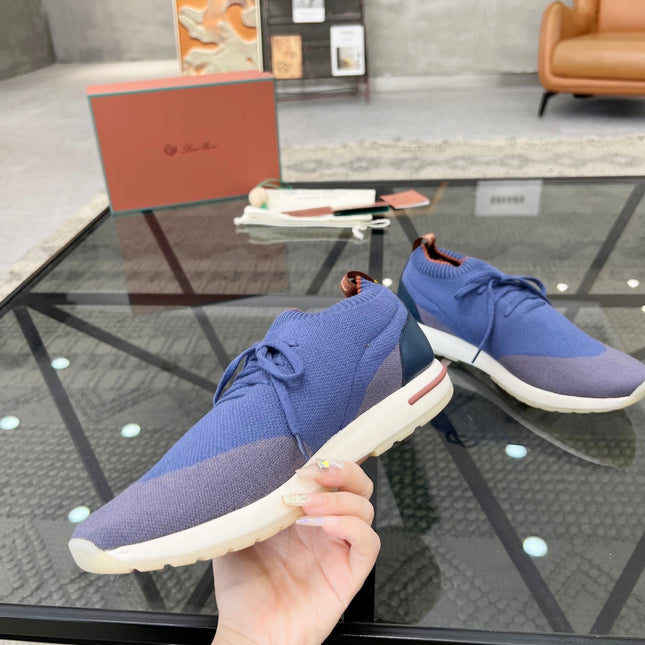 LP 360 LP FLEXY WALK SNEAKER BLUE AND GRAY WOOL