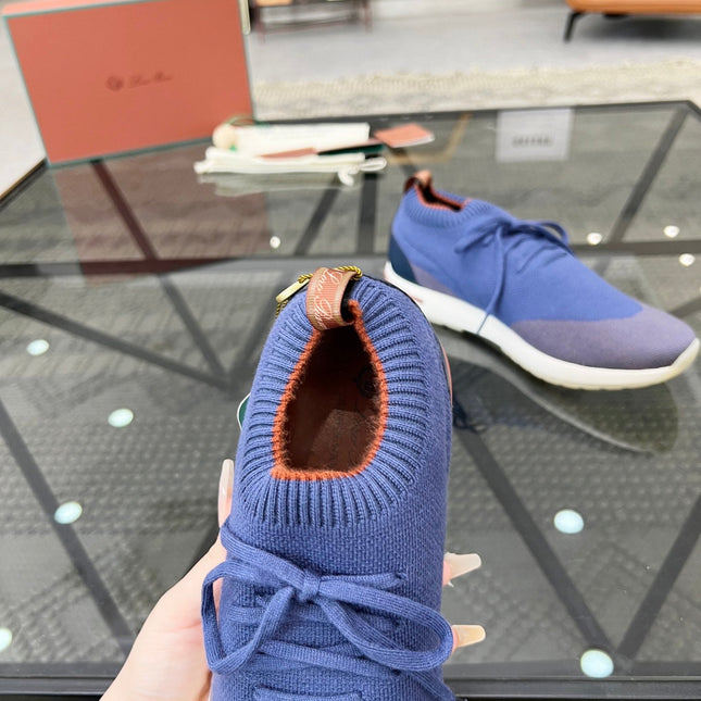LP 360 LP FLEXY WALK SNEAKER BLUE AND GRAY WOOL