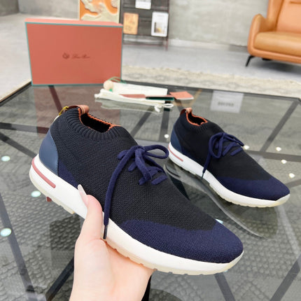 LP 360 LP FLEXY WALK SNEAKER NAVY AND BLACK WOOL