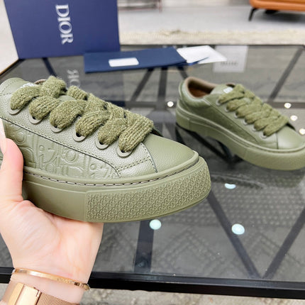 CD B33 SNEAKER PICKLE EMBOSSED CALFSKIN