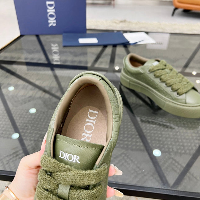 CD B33 SNEAKER PICKLE EMBOSSED CALFSKIN