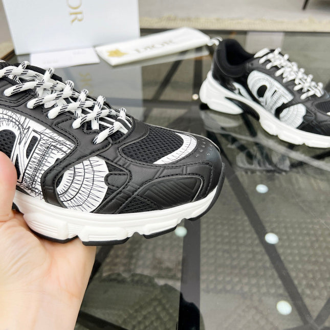 CD CHRONO SNEAKER BLACK MESH FABRIC