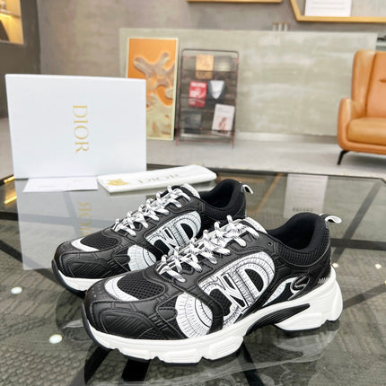 CD CHRONO SNEAKER BLACK MESH FABRIC