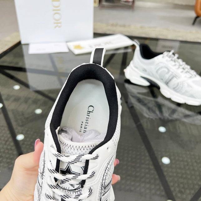 CD CHRONO SNEAKER WHITE MESH FABRIC