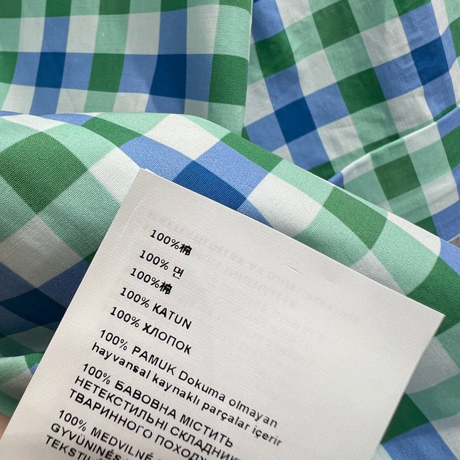 MIUMIU PLAID SHIRT 268890