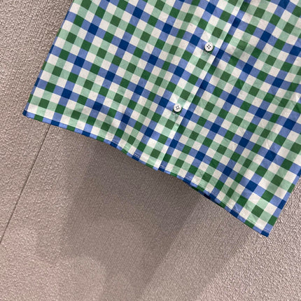 MIUMIU PLAID SHIRT 268890