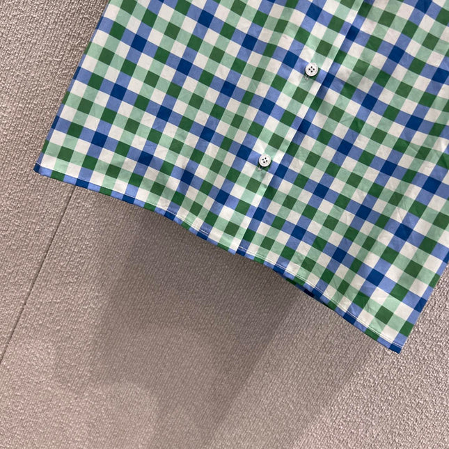MIUMIU PLAID SHIRT 268890