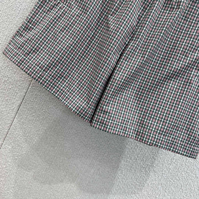 MIUMIU PLAID SHORTS 268898