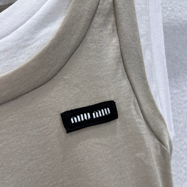 MIUMIU SLEEVELESS TOP 268911